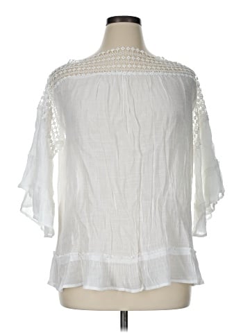 Ashley Stewart 3/4 Sleeve Blouse (view 1)