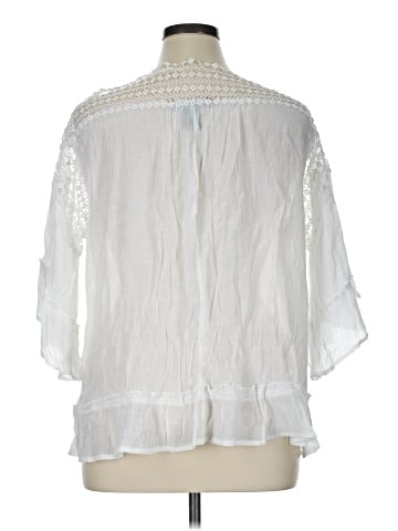 Ashley Stewart 3/4 Sleeve Blouse (view 2)