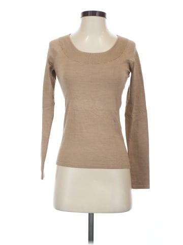 Ann Taylor LOFT Long Sleeve Silk Top (view 1)