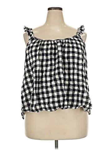 Terra & Sky Sleeveless Blouse (view 1)