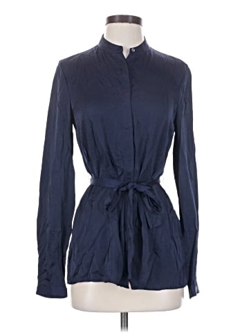 Armani Exchange Long Sleeve Polo (view 1)