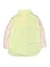 Zara Color Block Yellow Long Sleeve Button-Down Shirt Size 8 - photo 2