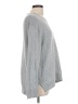 Ella Moss Solid Gray Pullover Sweater Size L - photo 4