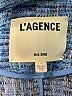L'Agence Tweed Blue Blazer Size XL (4) - photo 6