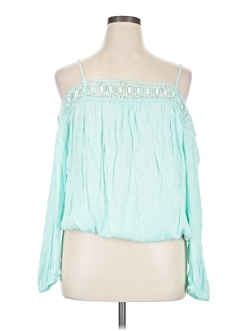 Charming Charlie 3/4 Sleeve Blouse (view 1)