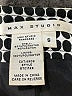 Max Studio 100% Polyester Houndstooth Black Coat Size S - photo 6