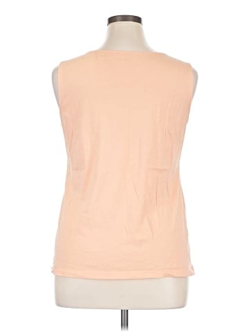 Ann Taylor LOFT Outlet Sleeveless T-Shirt (view 2)
