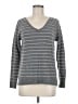 Gap Stripes Gray Pullover Sweater Size M - photo 1