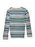 Tea 100% Cotton Blue Long Sleeve Henley Size 12 - photo 2