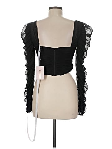 Missguided 3/4 Sleeve Blouse (view 2)