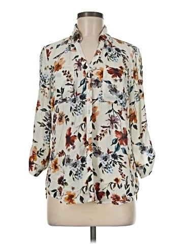 By & By 3/4 Sleeve Blouse (view 1)