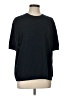 Theory Black Short Sleeve Top Size L - photo 1