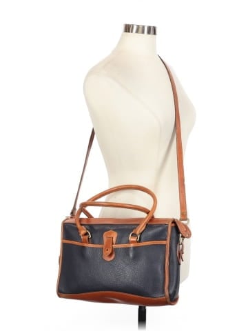 Dooney & Bourke Leather Satchel (view 2)