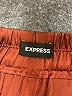 Express 100% Polyester Solid Burgundy Casual Pants Size XL - photo 4