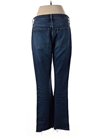 Madewell Kick Out Crop Jeans in Brinton Wash: Raw-Hem Edition (view 2)