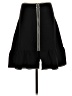 Sandro Solid Black Wool Skirt Size Sm (1) - photo 1