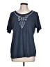 Venus Blue Short Sleeve Top Size 12 - photo 1