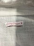 Simply Blessed Ivory 3/4 Sleeve Button-Down Shirt Size M - photo 7