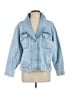 Gap 100% Cotton Blue Denim Jacket Size Lg Petite - photo 1
