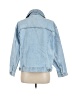 Gap 100% Cotton Blue Denim Jacket Size Lg Petite - photo 2