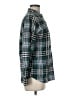 Amazon Essentials 100% Cotton Plaid Green Long Sleeve Button-Down Shirt Size M - photo 4