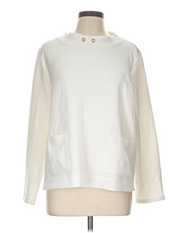 Weekends by Chico's Sweatshirt (view 1)