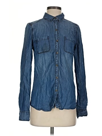 Halogen Long Sleeve Button-Down Shirt (view 1)