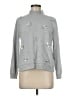 Talbots Hearts Silver Turtleneck Sweater Size Med Petite - photo 1