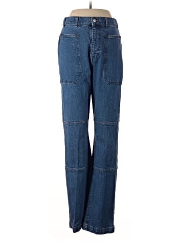Madewell The '90s Straight Utility Jean in Fenwood Wash (view 1)