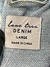 Love Tree 100% Cotton Blue Denim Jacket Size L - photo 6