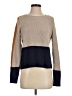 Pinque Color Block Tan Pullover Sweater Size XS - photo 1