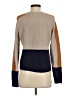 Pinque Color Block Tan Pullover Sweater Size XS - photo 2