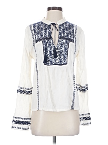 Hinge Long Sleeve Blouse (view 1)