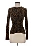 DKNY Brown Long Sleeve Top Size XS - photo 1