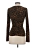 DKNY Brown Long Sleeve Top Size XS - photo 2