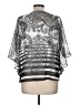 Ruby Rd. 100% Polyester Silver 3/4 Sleeve Blouse Size M - photo 2