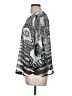 Ruby Rd. 100% Polyester Silver 3/4 Sleeve Blouse Size M - photo 5