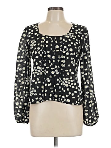 Mudd Long Sleeve Blouse (view 1)