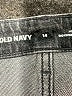 Old Navy Chevron-herringbone Gray Jeans Size 14 - photo 7