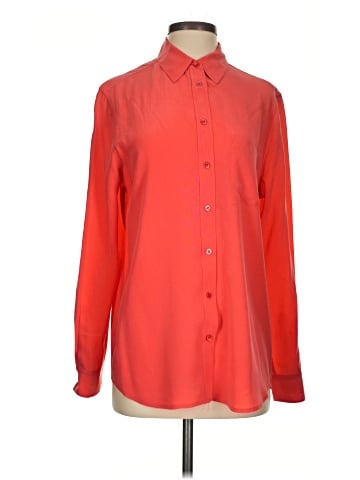 Equipment Long Sleeve Button-Down Shirt (view 1)