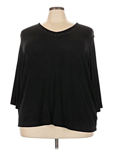 Kathy Ireland 3/4 Sleeve Top (view 1)