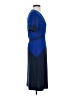 BCBGMAXAZRIA Color Block Blue Casual Dress Size S (petite) - photo 4