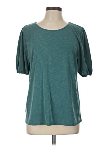 Green Envelope 3/4 Sleeve T-Shirt (view 1)