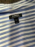 Express Stripes Blue Long Sleeve Button-Down Shirt Size XS - photo 7