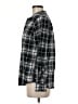 Amazon Essentials 100% Cotton Plaid Black Long Sleeve Button-Down Shirt Size M - photo 5