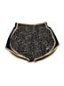 Nike 100% Polyester Animal Print Gold Shorts Size XS - photo 1