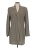 St. John Collection Houndstooth Ivory Gray Coat Size 8 - photo 1