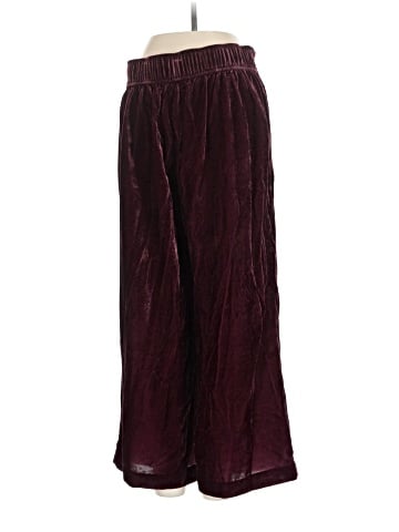 Madewell Velvet Huston Pull-On Crop Pants (view 2)