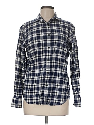 Uniqlo Long Sleeve Button-Down Shirt (view 1)