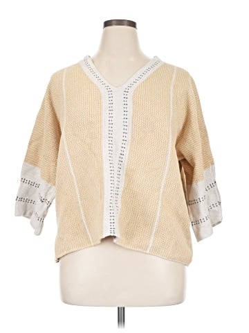 Wrap Pullover Sweater (view 1)